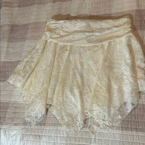 Windsor Cream Lace Skirt
